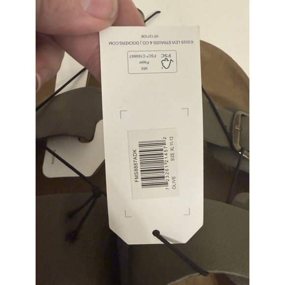 Dockers 2025 Men's Comfort Sandals Size 11M Brown Adjustable Straps New No Box - Picture 5 of 5